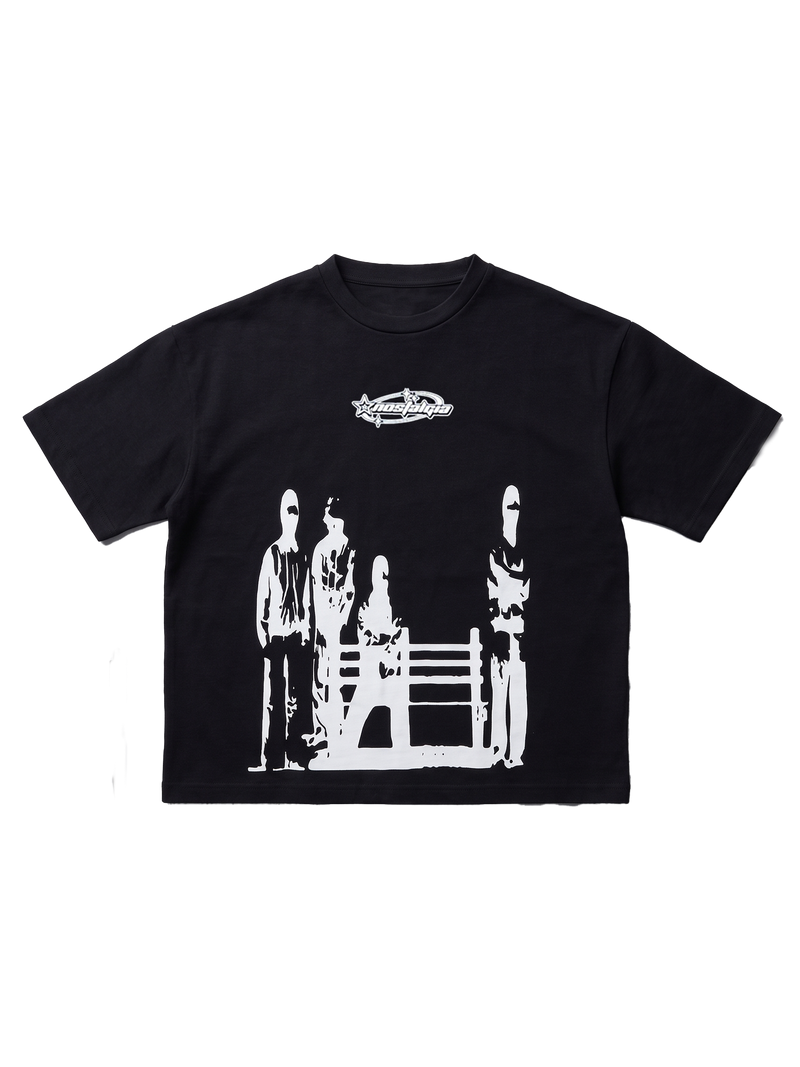 Black-Gang Boxy Tee