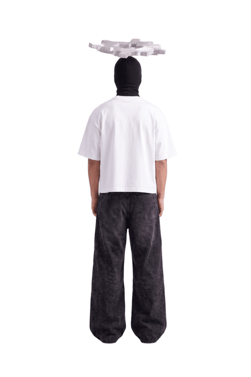 White-Gang Boxy Tee