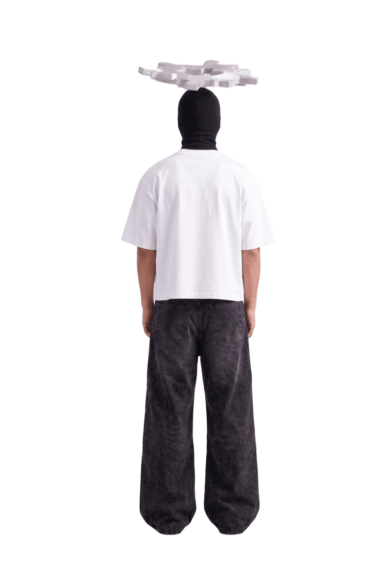 White-Gang Boxy Tee