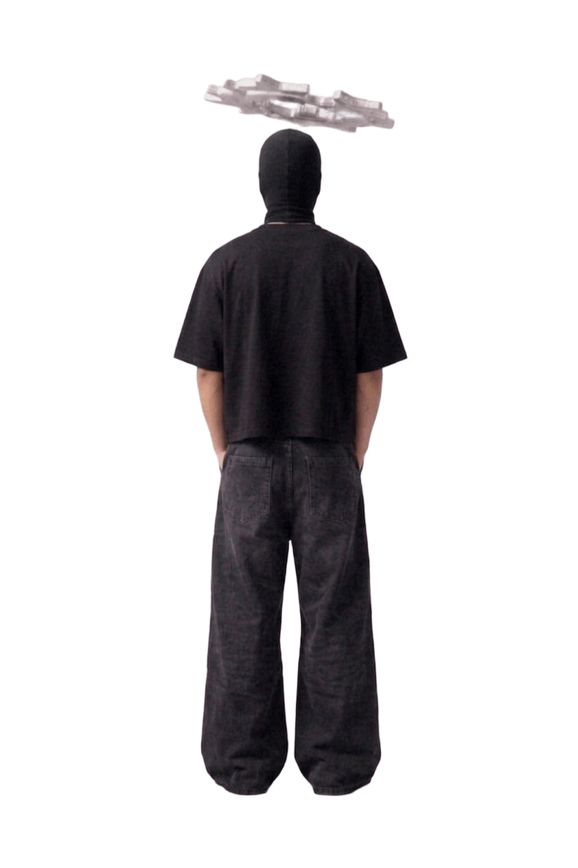 Black-Gang Boxy Tee